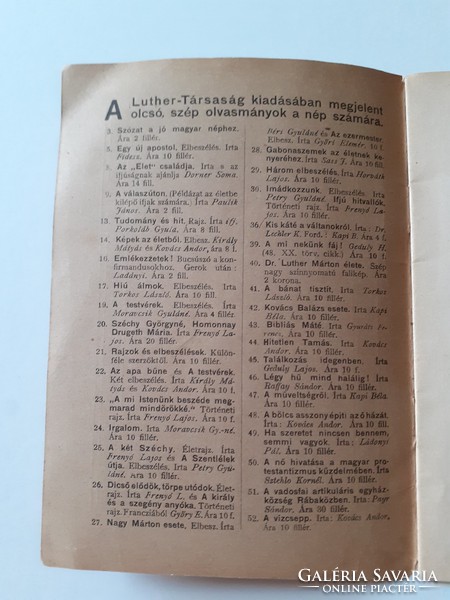 Old religious reading booklet 1910 two martyrs of the xvii. From the 19th century, it is a publication of the Luther Society