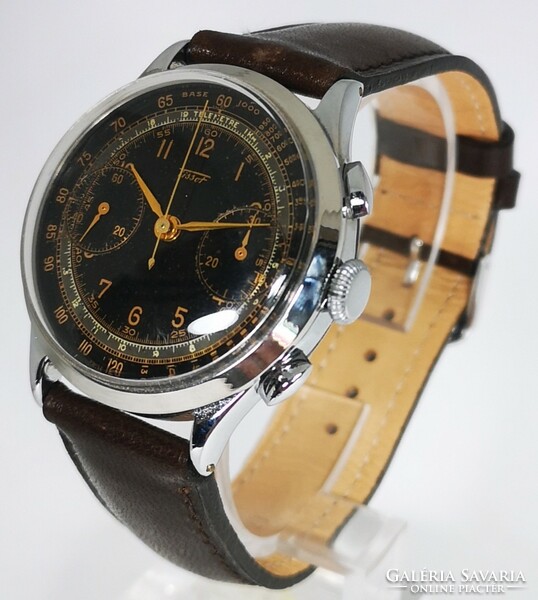 Collector's rarity! Tissot vintage chronograph lemania with 15 tl mechanism from the 1940s!