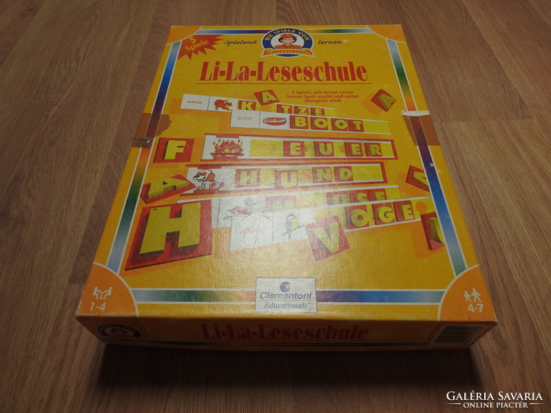 Li-La Lesenschule - német olvasás tanulást segítő játék