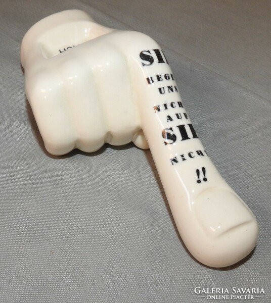 Medicine pill holder in the shape of a hand