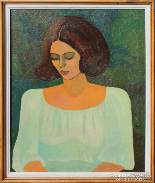 Zoltán Katy: Portrait la femme (Női portré)