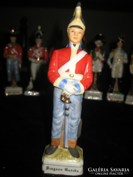 Porcelain soldier for sale! Its size is about 19 cm