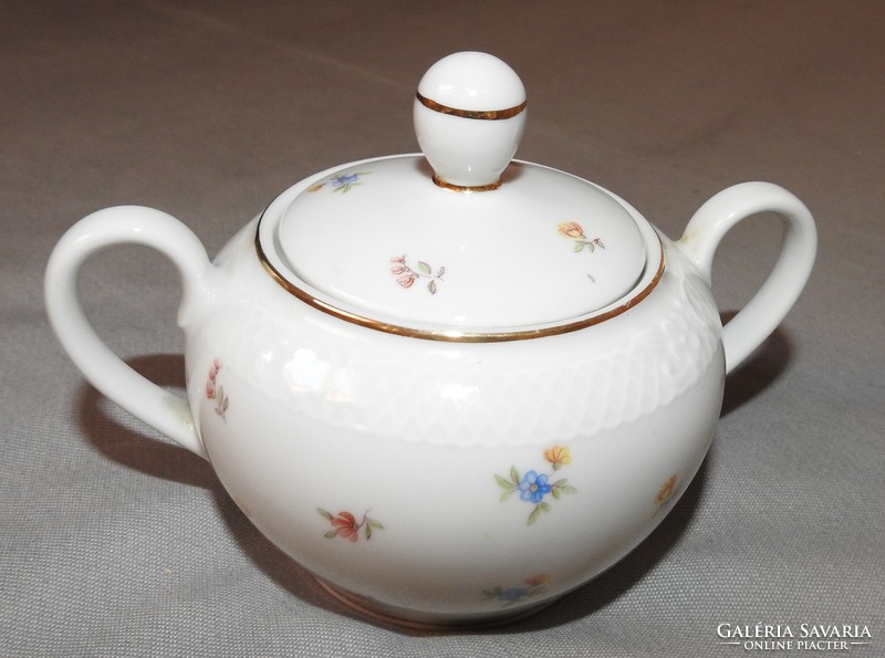 Bavaria small flower pattern sugar bowl