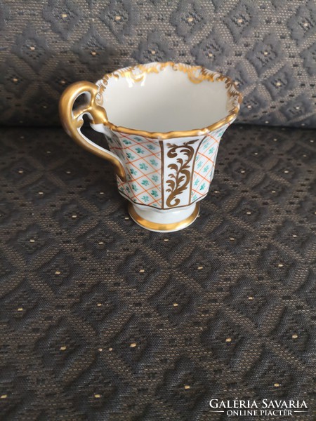 Antique Biedermeier cup with base