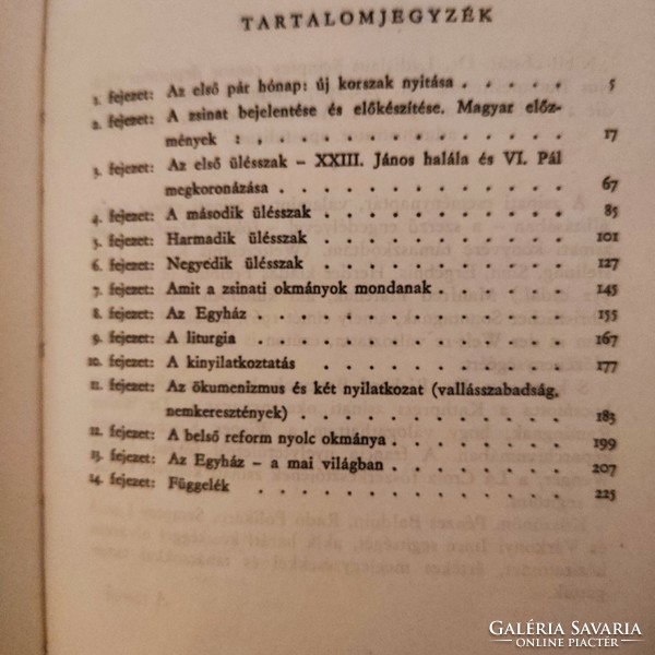 Saád Béla: A zsinat budapesti szemmel, Vigilia 1967.