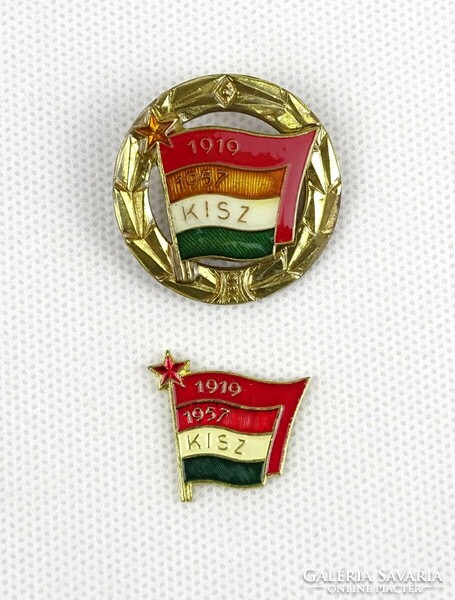 1K132 Régi szocialista kitüntetés KISZ 1919-1957