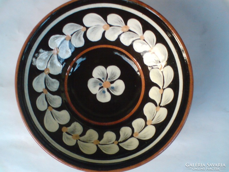Sárospataki ceramic wall bowl wall plate 16 cm