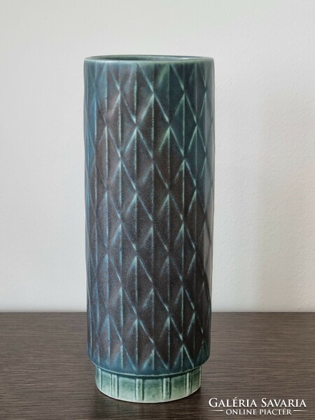Ritka svéd ,modern kerámia váza a  60-as évekből-Eterna vase  by Gunnar Nylund for Rörstrand
