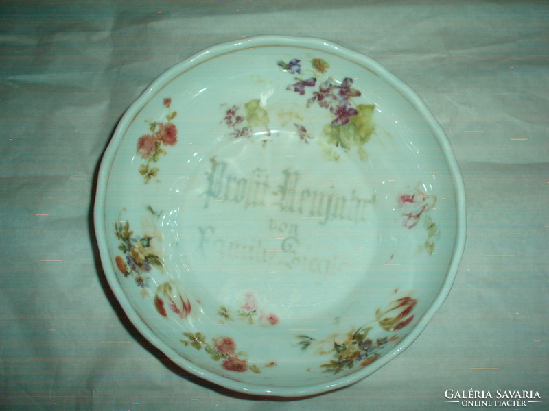 Vintage porcelán tál