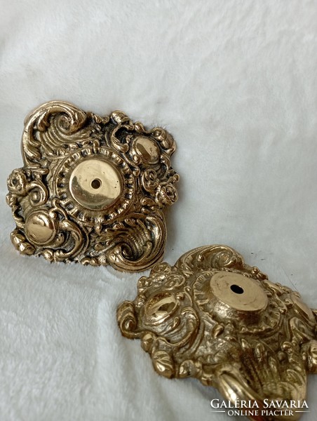 Brass rosette, ornament solid