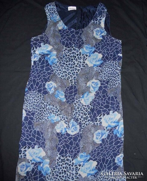 Molett kék virágos Gerry Weber ruha!  L-XL-es