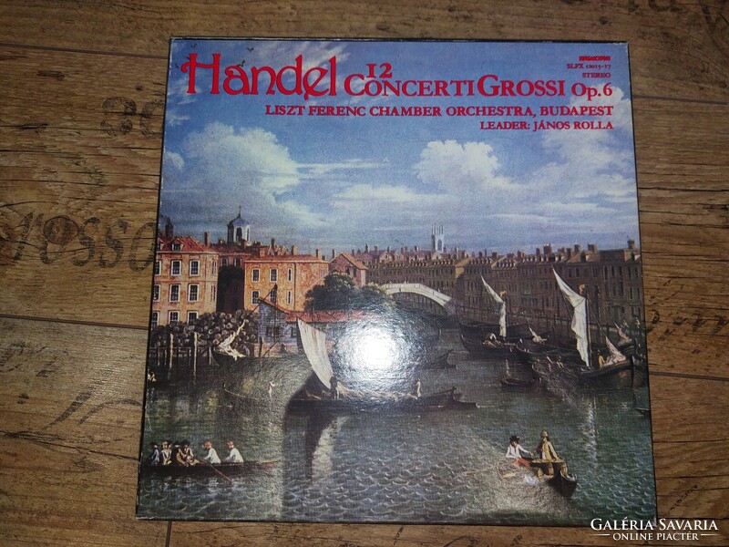 Handel 12 Concerti Grossi Op.6 (LP) bakelit lemez