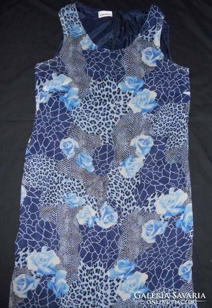Molett kék virágos Gerry Weber ruha!  L-XL-es