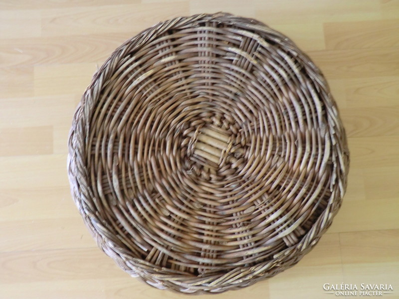 Antique unique 55 cm rare basket made of large cane with örie