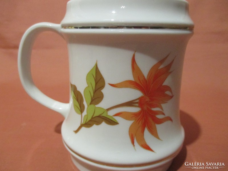 Hollóháza dahlia cup, mug