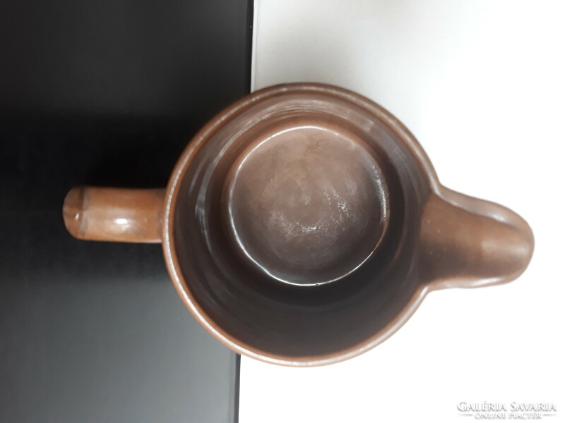 Antique 100-year-old Villeroy & Boch ceramic coffee mug