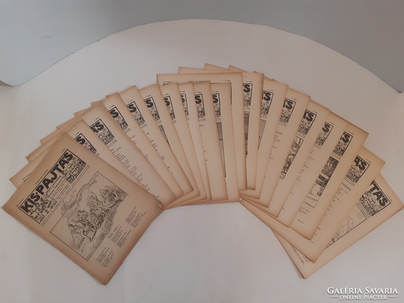 Kis pajtás képes gyermeklap újság 2 évfolyam 1926-1928-ig Horthy korszak