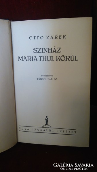 Otto zarek. Szinház maria thul around 1934 nova literary institute collectors!