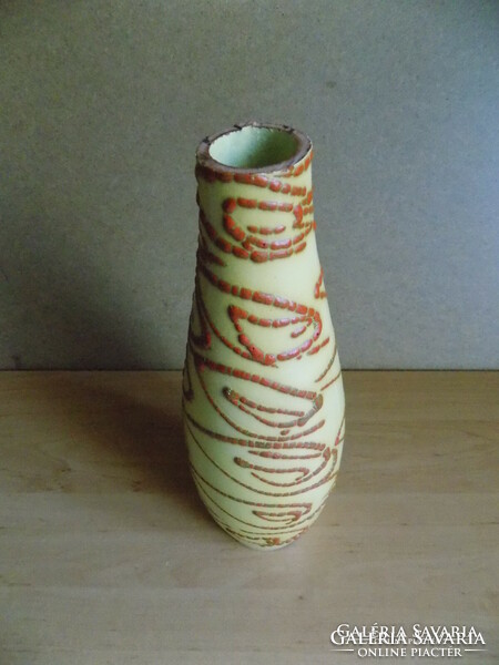 Pesthidegkút ceramic vase 33 cm (10/d)