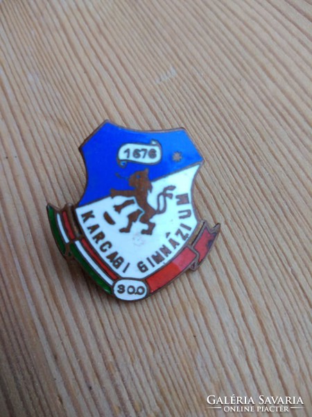 Old Karcagi high school badge