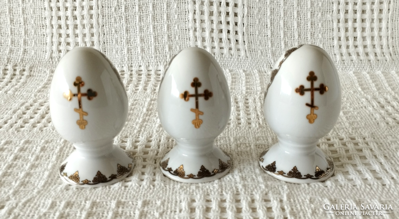 Rare! Marked Russian porcelain Easter egg, favor item, nipp 3.