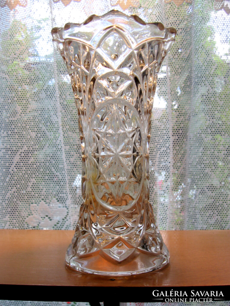 Art deco checkered vase