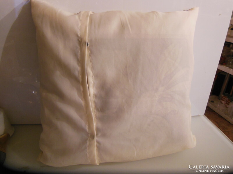 Pillow - hand sewn - sequined - 40 x 40 cm - Austrian - flawless