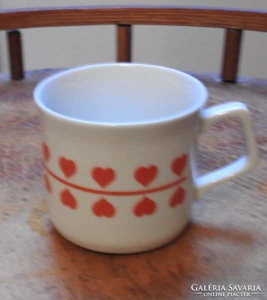 Floral Zsolnay mug - cup