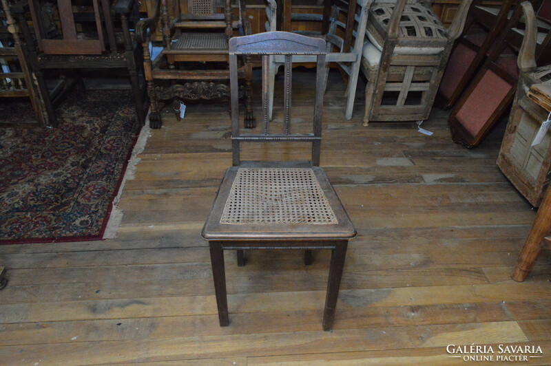 Antik nádas szék