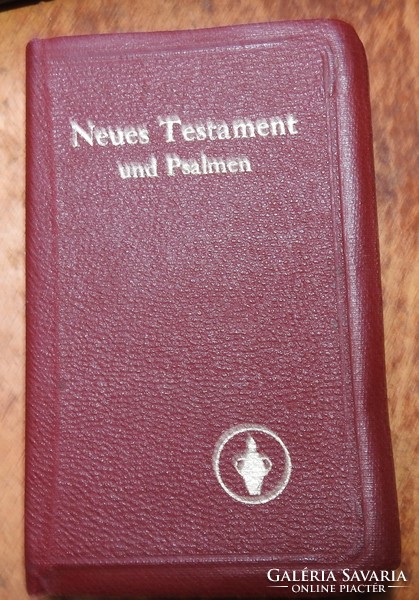 Antique German holy books - missal book, New Testament, prayer book