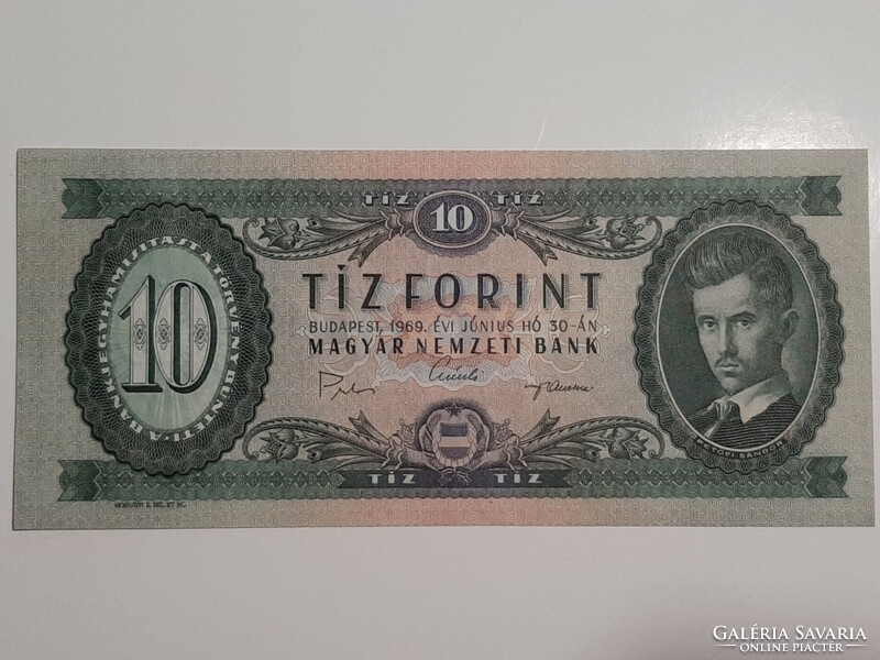 10 forint bankjegy 1969 UNC