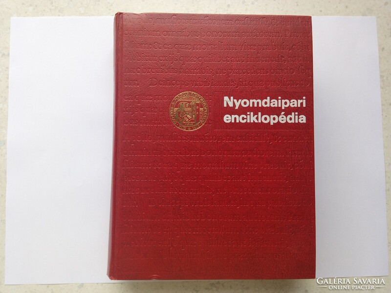 1979. Nyomdaipari Enciklopédia - TELJES - RITKA!!!