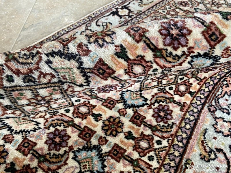 Iran bidjar cream carpet 145x71cm