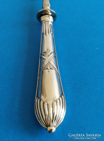 Silver serving fork