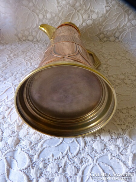 Jugendstil tray, jug / w.M.F.