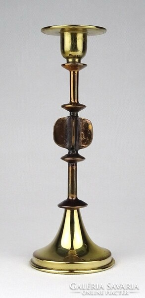 1K234 industrial goldsmith work copper candle holder 15 cm