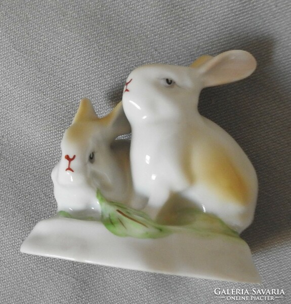 Ravenclaw rabbits - porcelain figure