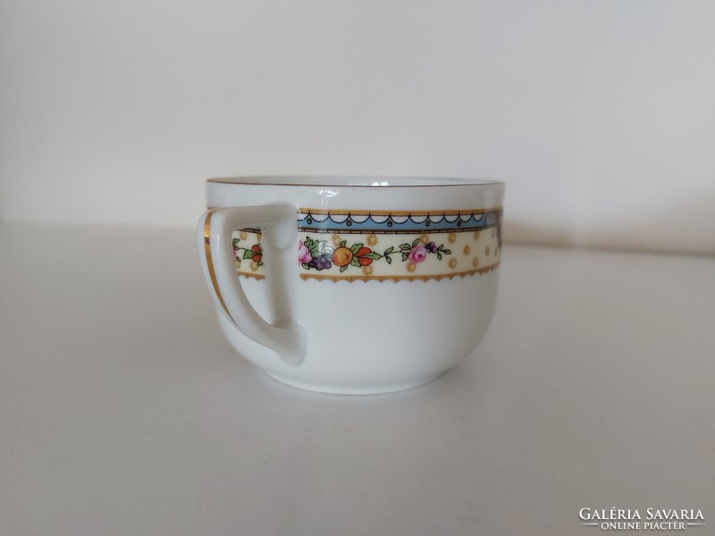 Old phoenix porcelain cup rose fruit vintage mug