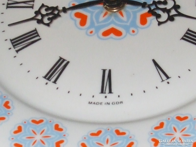 Weimar wall clock made in. With Gdr marking. Seller