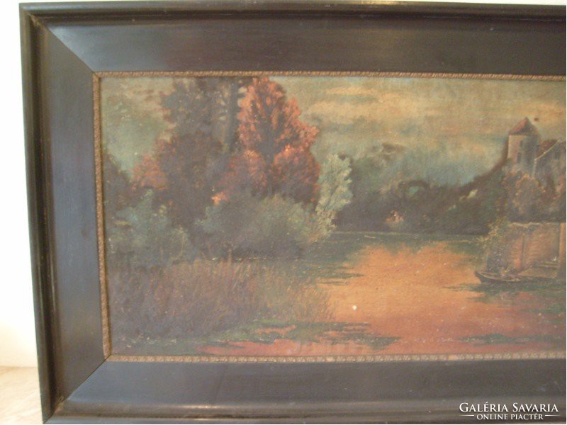 M12 Munkacsy style antique oil painting 90 x 56 cm collector's rarity for sale discounted