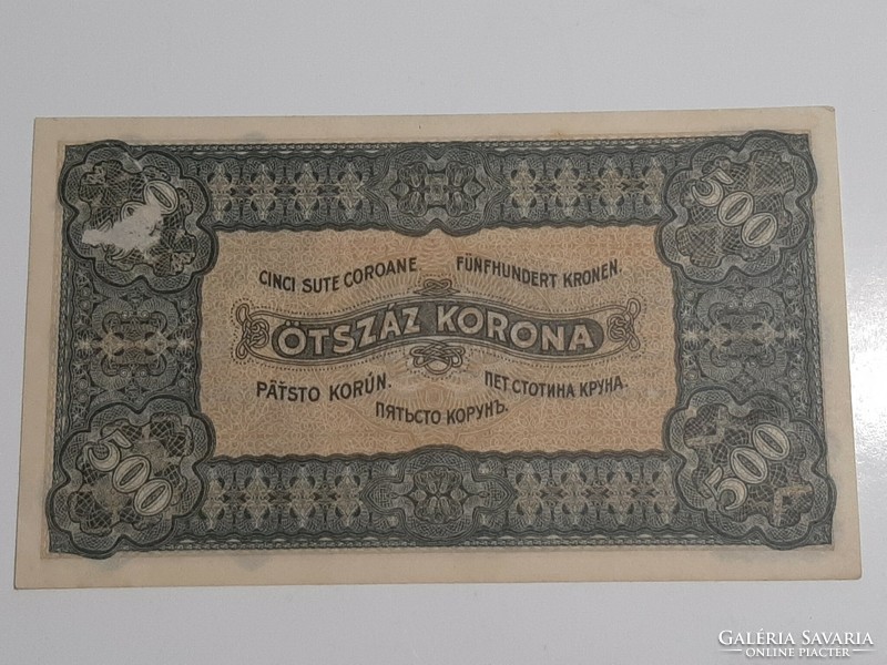 500 korona 1923  RITKA szép állapotban