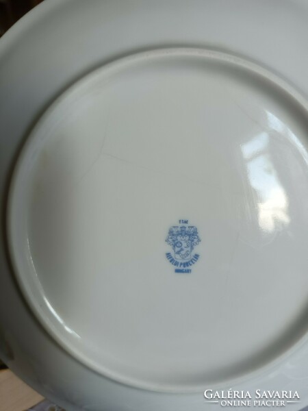 Porcelain children's plate with Alföldi alphabet and fairy tale pattern
