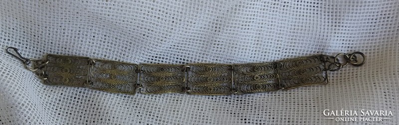 Antik ötvös lánc - karkötő - karlánc