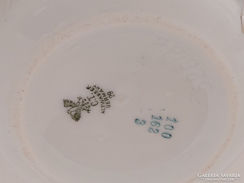 Régi porcelán csésze C.T. Altwasser vintage rózsás bögre