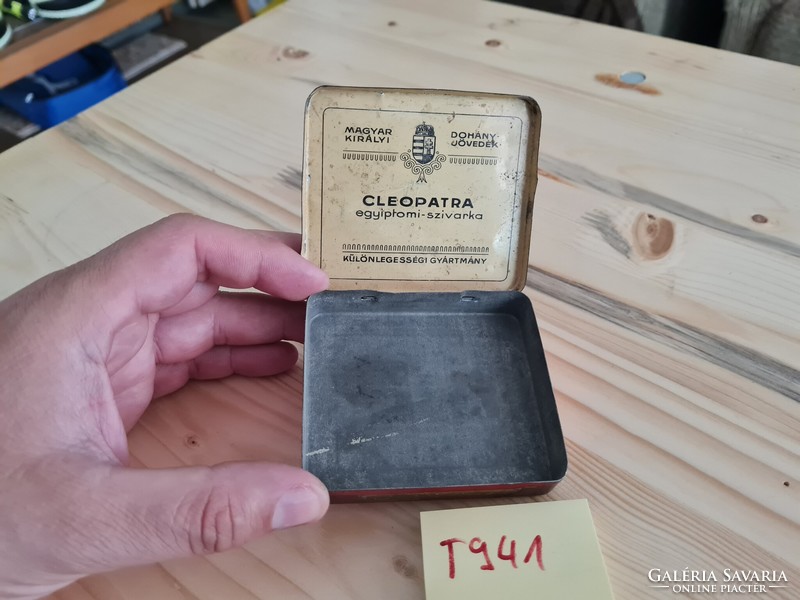 Cleopatra Egyptian cigar box t941