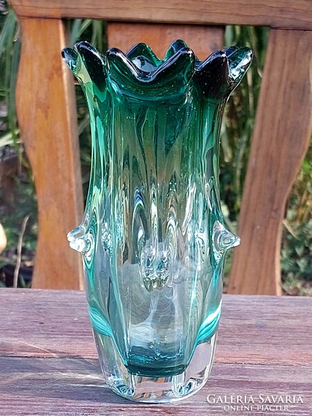Gyönyörű vintage cseh váza.1960-as évek . KIVÁLÓ ÁLLAPOT