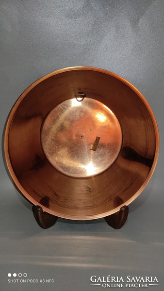 Now offers at a low price Mária Magyarcsák industrial artist large size marked copper bronze wall bowl wall decoration