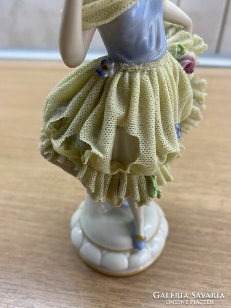 Volkstedt porcelán balerina
