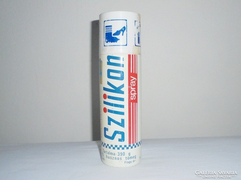 Retro silicone spray bottle - auto mobile chemical economic working community manufacturer - from the 1980s