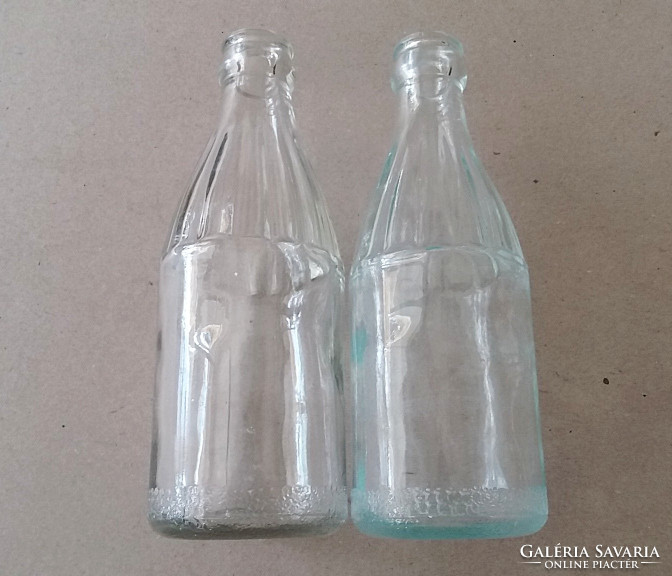 Retro soft drink bottle old bambis syrup bottle 2 pcs